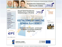 Tablet Screenshot of efs.cku.krosno.pl