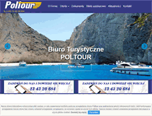 Tablet Screenshot of poltour.krosno.pl