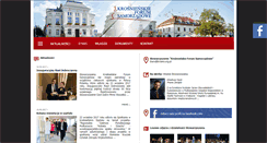 Desktop Screenshot of krosno.org.pl