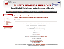 Tablet Screenshot of bip.cku.krosno.pl